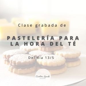 Clase grabada Pastelería para la hora del té (35% OFF)