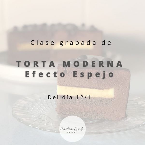Clase grabada de Torta Moderna Efecto Espejo (35% OFF)