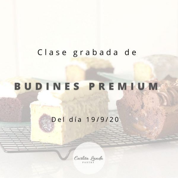 Clase grabada de Budines Premium