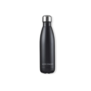 BOTELLA HOME CONCEPT ACERO INOX NEGRA 500 ML