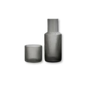 Botella + Vaso Buona Notte Grey Sakura