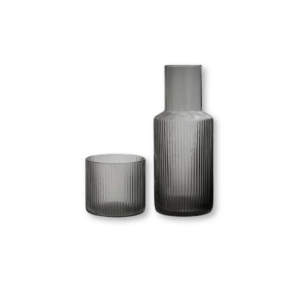 Botella + Vaso Buona Notte Grey Sakura