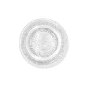 PLATO DE VIDRIO LABRADO P/TORTA 32.5 CM