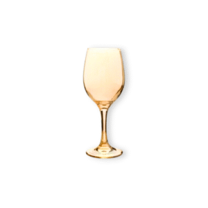 COPA DE VINO MILAN DORADA 310 ML X 6