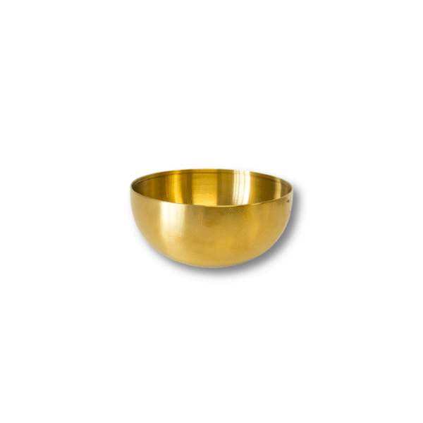 BOWL DE ACERO INOX. DORADO 15 CM X1 - Imagen 2