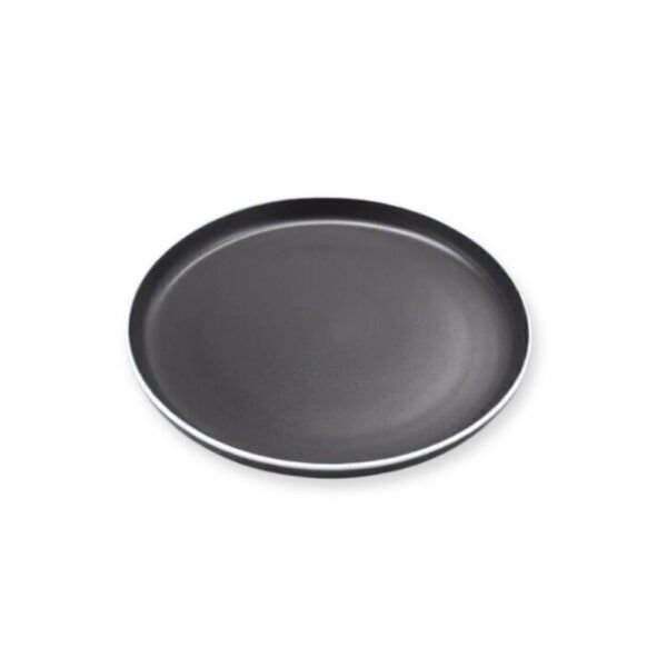 PLATO POSTRE PORCELANA SAKURA BLACK 20 CM