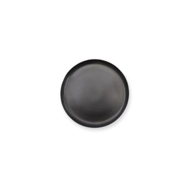 PLATO POSTRE PORCELANA SAKURA BLACK 20 CM - Imagen 2