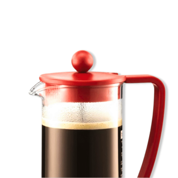 CAFETERA BODUM BRAZIL 3 POCILLOS ROJA - Imagen 2