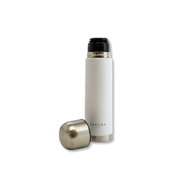 TERMO SAKURA BULLET EDITION BLANCO 500 ML - Imagen 2