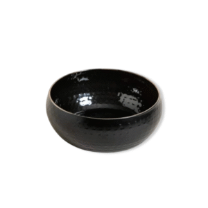 BOWL DE ACERO INOX BLACK KIRAN 20X9 CM