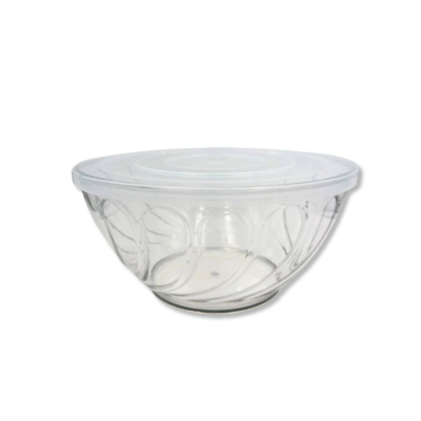 SET X 4 BOWL DE ACRILICO C/TAPA PLASTICA 16X8CM / 19X9CM/ 22X5,9CM / 25,5X12CM) - Imagen 2