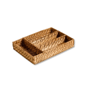 CUBIERTERO RATTAN NATURAL VINH 35X25 CM