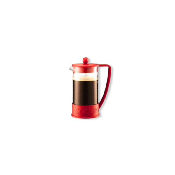 CAFETERA BODUM BRAZIL 3 POCILLOS ROJA
