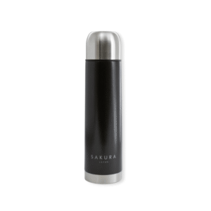 TERMO SAKURA ACERO INOX NEGRO