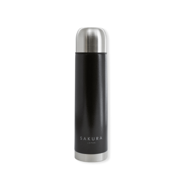 TERMO SAKURA ACERO INOX NEGRO