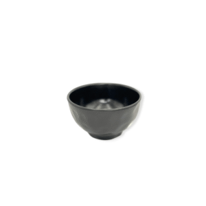 BOWL BLACK 14X8CM X 1