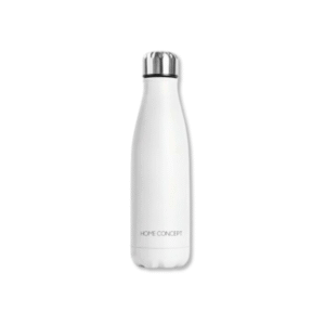 BOTELLA HOME CONCEPT ACERO INOX BLANCA 500 ML