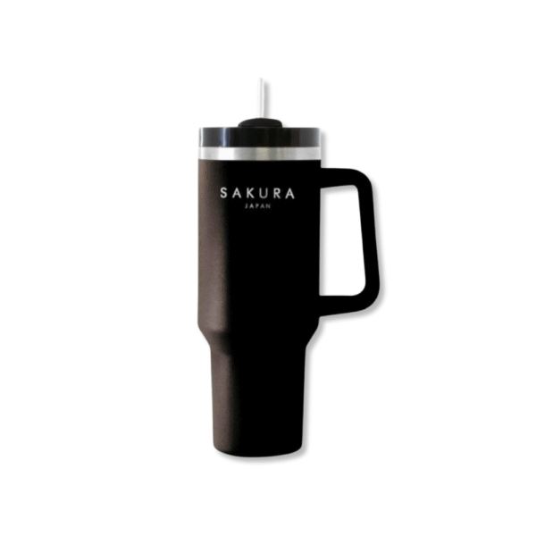 VASO TERMICO SAKURA ADVENTURE NEGRO