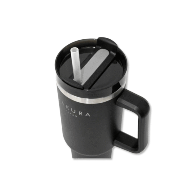 VASO TERMICO SAKURA ADVENTURE NEGRO - Imagen 2