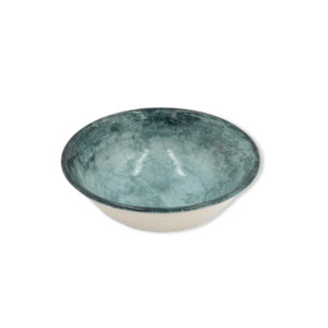CAJA X6 BOWL MARMOLADO VERDE 14.5X5.5 CM
