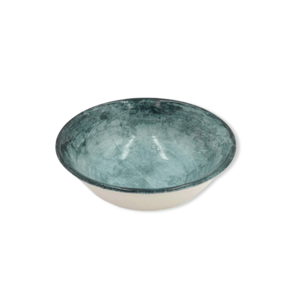 CAJA X6 BOWL MARMOLADO VERDE 14.5X5.5 CM