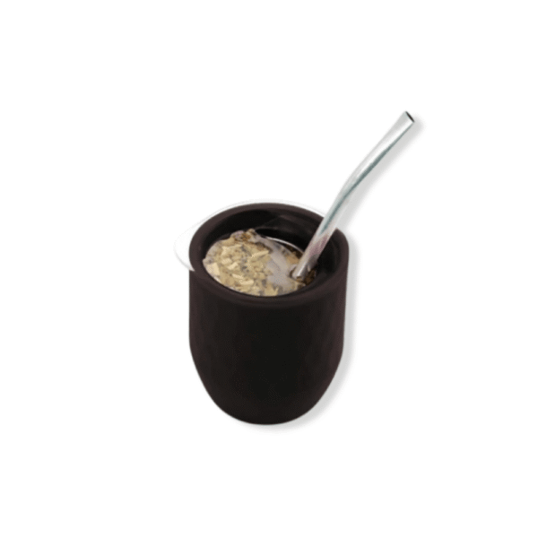 MATE TAPA ANTIVUELCO CON BOMBILLA (Q812) - Imagen 2