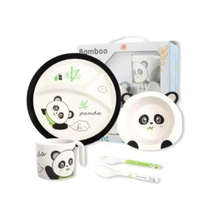 SET ALIMENTACION BEBE PANDA