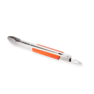 PINZA BBQ ACERO INOXIDABLE MANGO DE MADERA