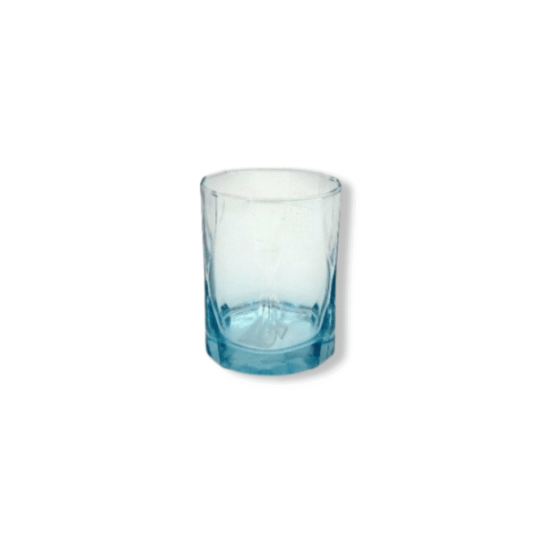 VASO AQUA BLUE 300 ML X6