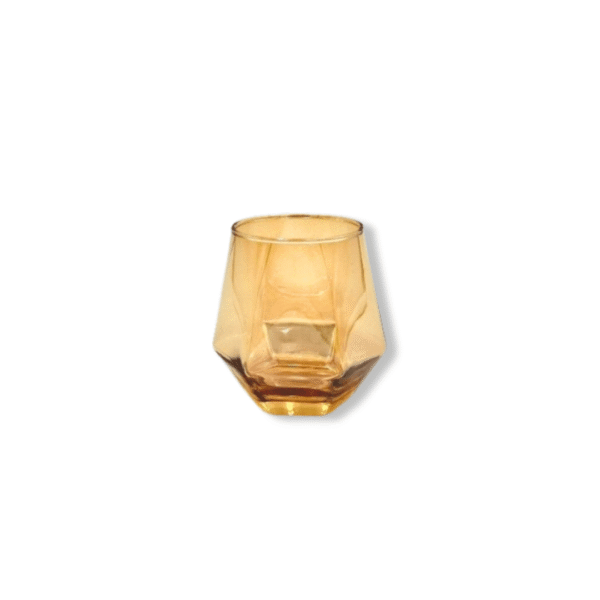 VASO HEXA DORADO 310 ML X1