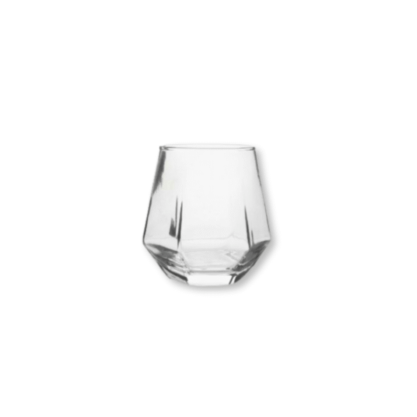 VASO HEXA TRANSPARENTE 310 ML X1