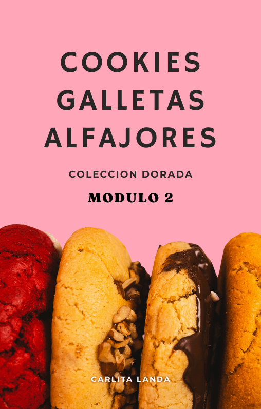 EBOOK: Cookies, Galletas y Alfajores – Módulo 2 (20% OFF)